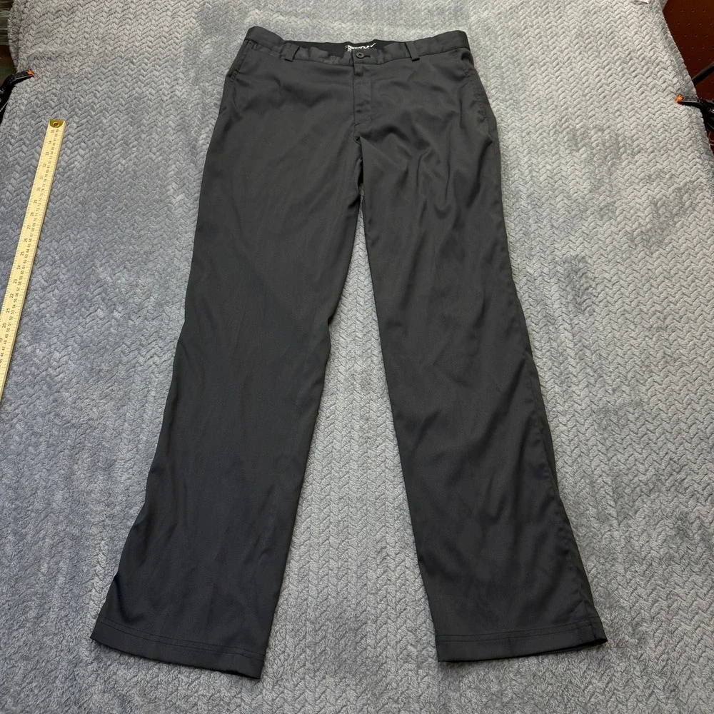 Nike Golf Pants Mens 32x32 Black Good Dri-FIT Tour‎ Performance 639779-010